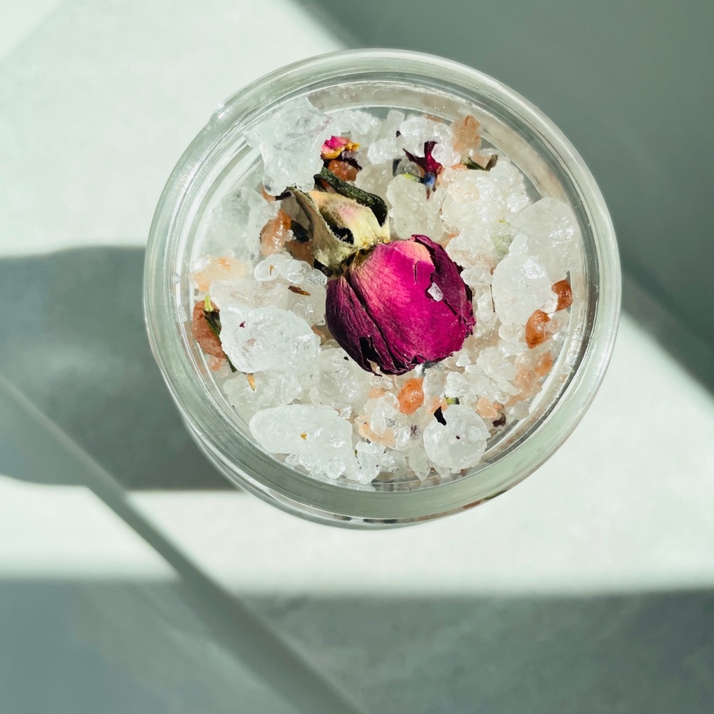 Coconut*Rose*Geranium Bath Salts